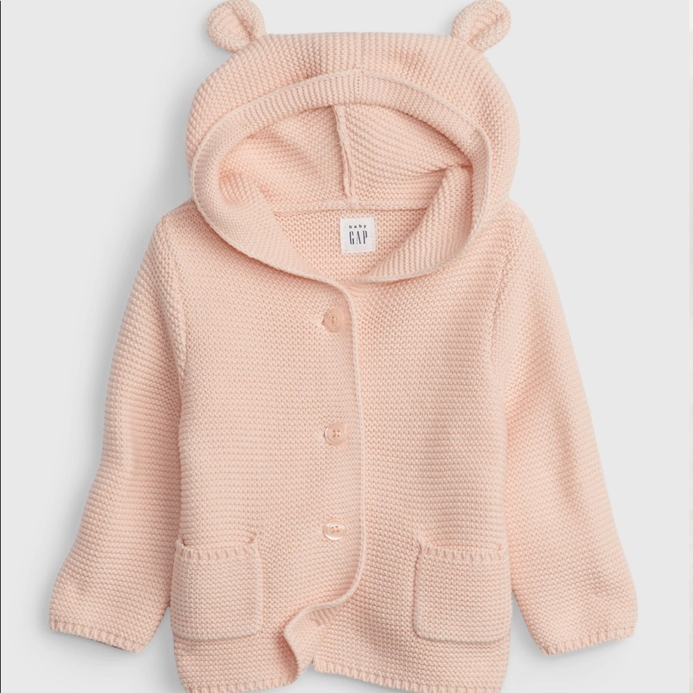 GAP baby bear sweater 3-6mos